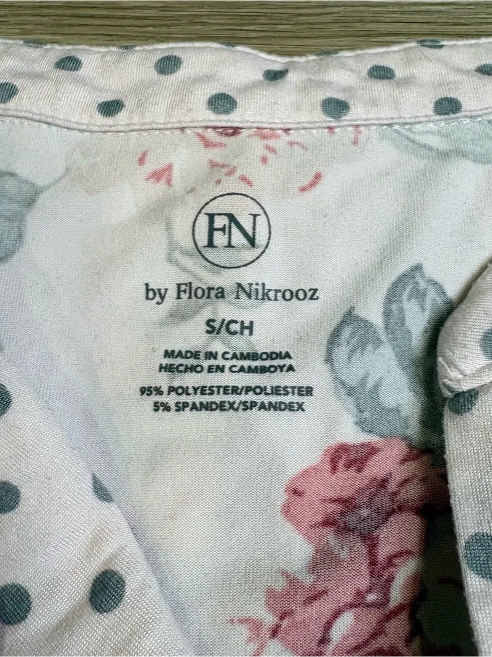 Flora Nikrooz Sleepwear Bundle - 2 Floral Pajama Sets (4 Pieces Total) S/M